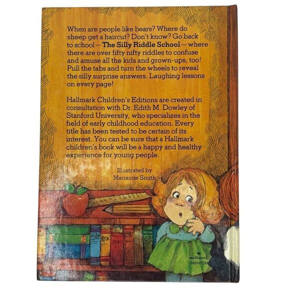 Vintage Hallmark Cards THE SILLY RIDDLE SCHOOL Action Surprise Book - Picture 5 of 5